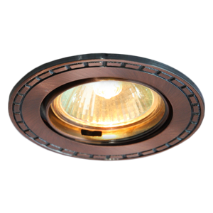 Светильник галоген Росток ELP195 GD(золото) MR16 G5.3 max50W (Вираж)