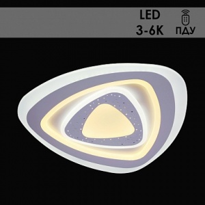 Светильник 6702-500 LED 2*58W 3000-6000K, диммер d500 ПДУ, NL18