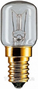 Лампа Philips App 25W E14 CL 2700K T25 OV печь t=300