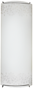 Светильник Дюна Серто 360x150 белый/песк/хром 2х60W E27 НББ 20-2*60 М31