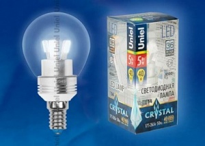 Лампа UNIEL LED-G45-6W/NW/E14/FR/DIM PLP01WH 4000K