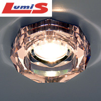 Светильник ES 9120 MR16 розовый/серебряный