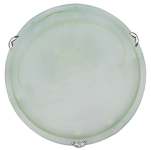 Светильник Дюна 1701 Блик-гладкий d300 зеленый/хром 2х60W E27